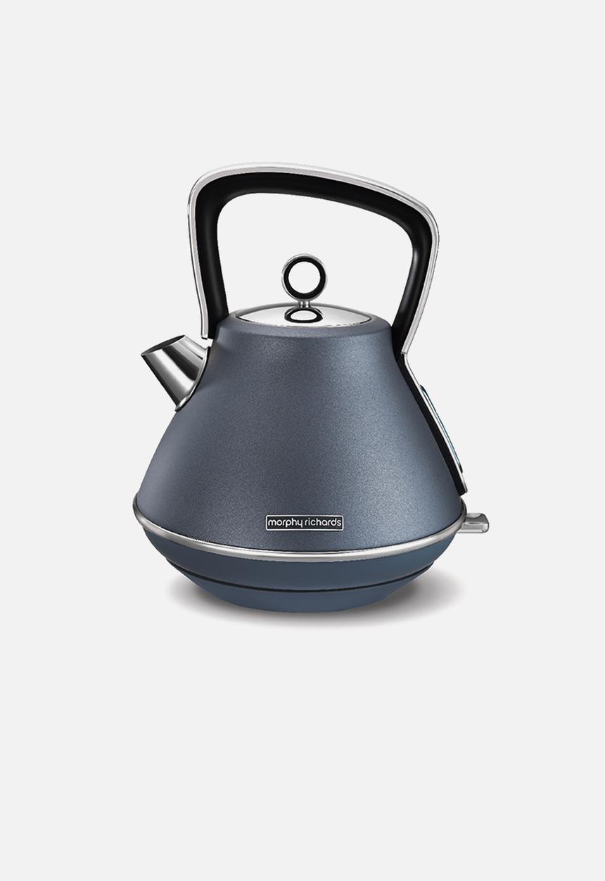 Morphy Richards - Evoke cordless stainless steel kettle - blue