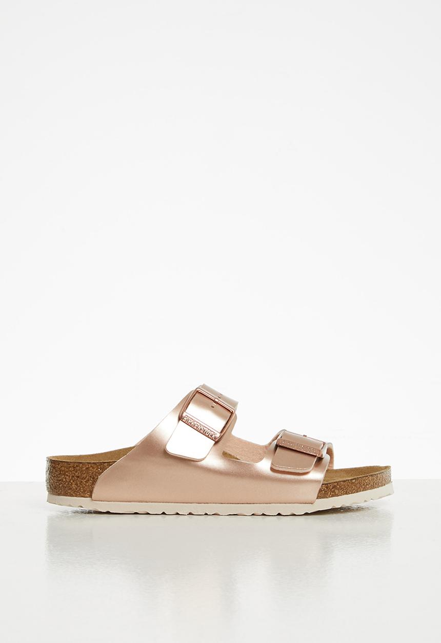 Birkenstock - Arizona kids birko-flor - electric metallic copper