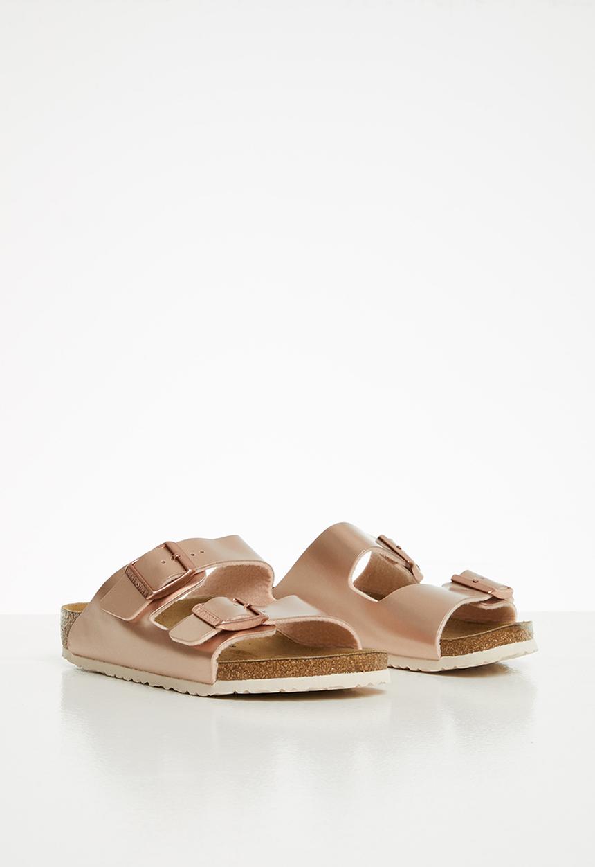 Birkenstock - Arizona kids birko-flor - electric metallic copper