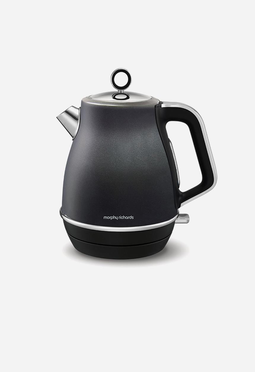 Morphy Richards - Evoke cordless stainless steel kettle - black