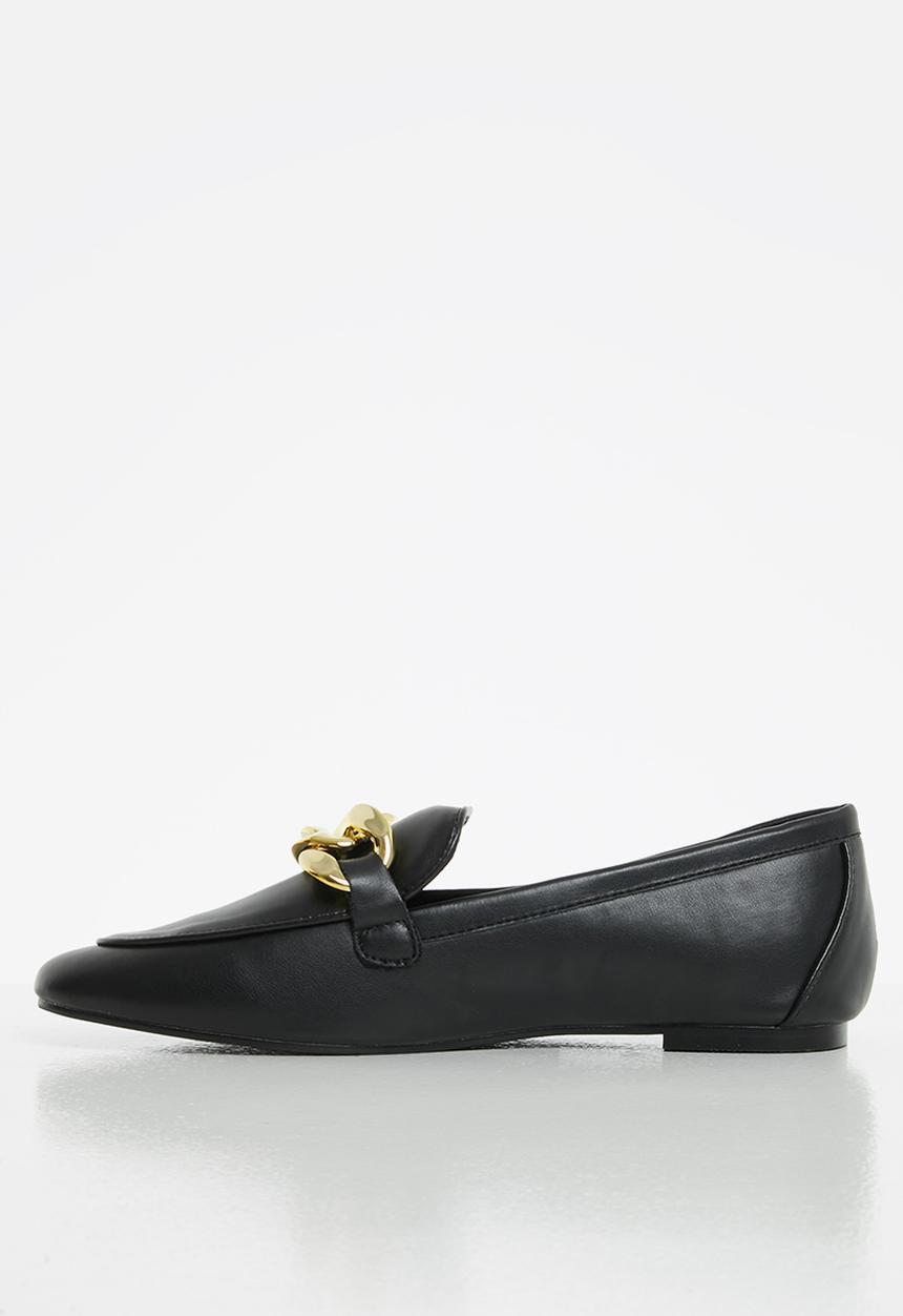 Madison® - Janice chain loafer - black