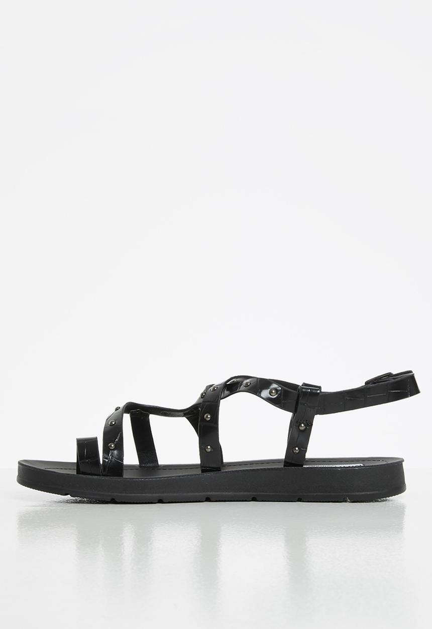 Madison® - Caryn toe post sandal - black