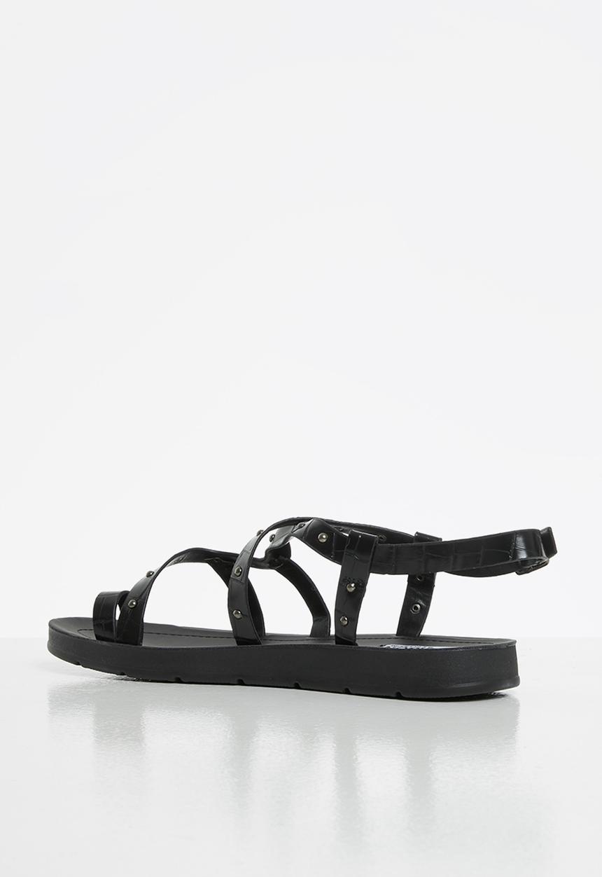 Madison® - Caryn toe post sandal - black