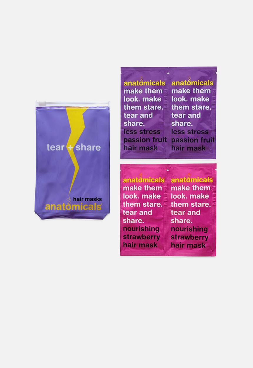 anatomicals - Tear + Share Hair Mask Pack