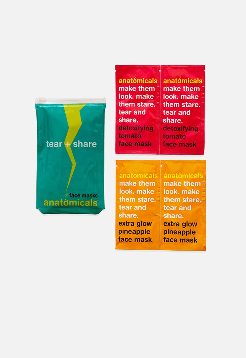 anatomicals - Tear + Share Face Mask Pack