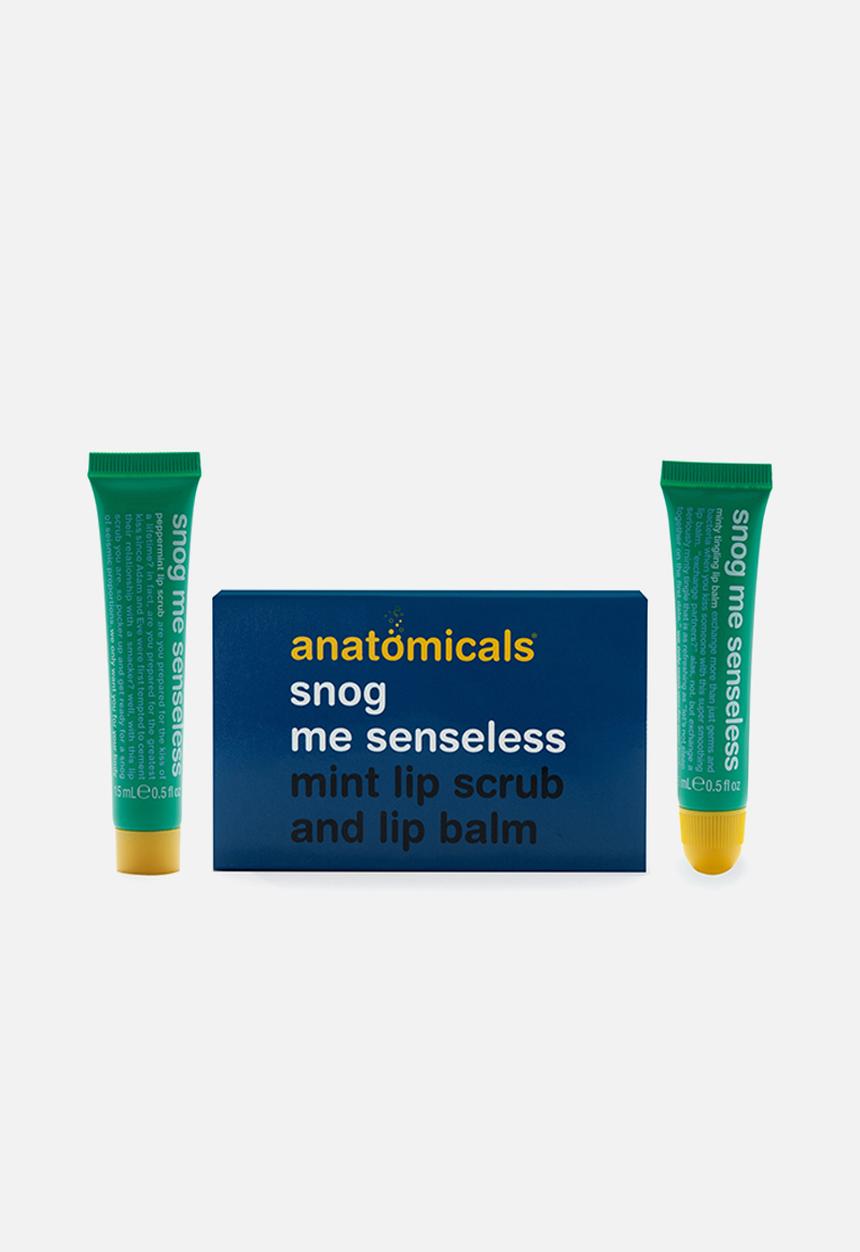 anatomicals - Snog Me Senseless Mint Lip Scrub & Lip Balm