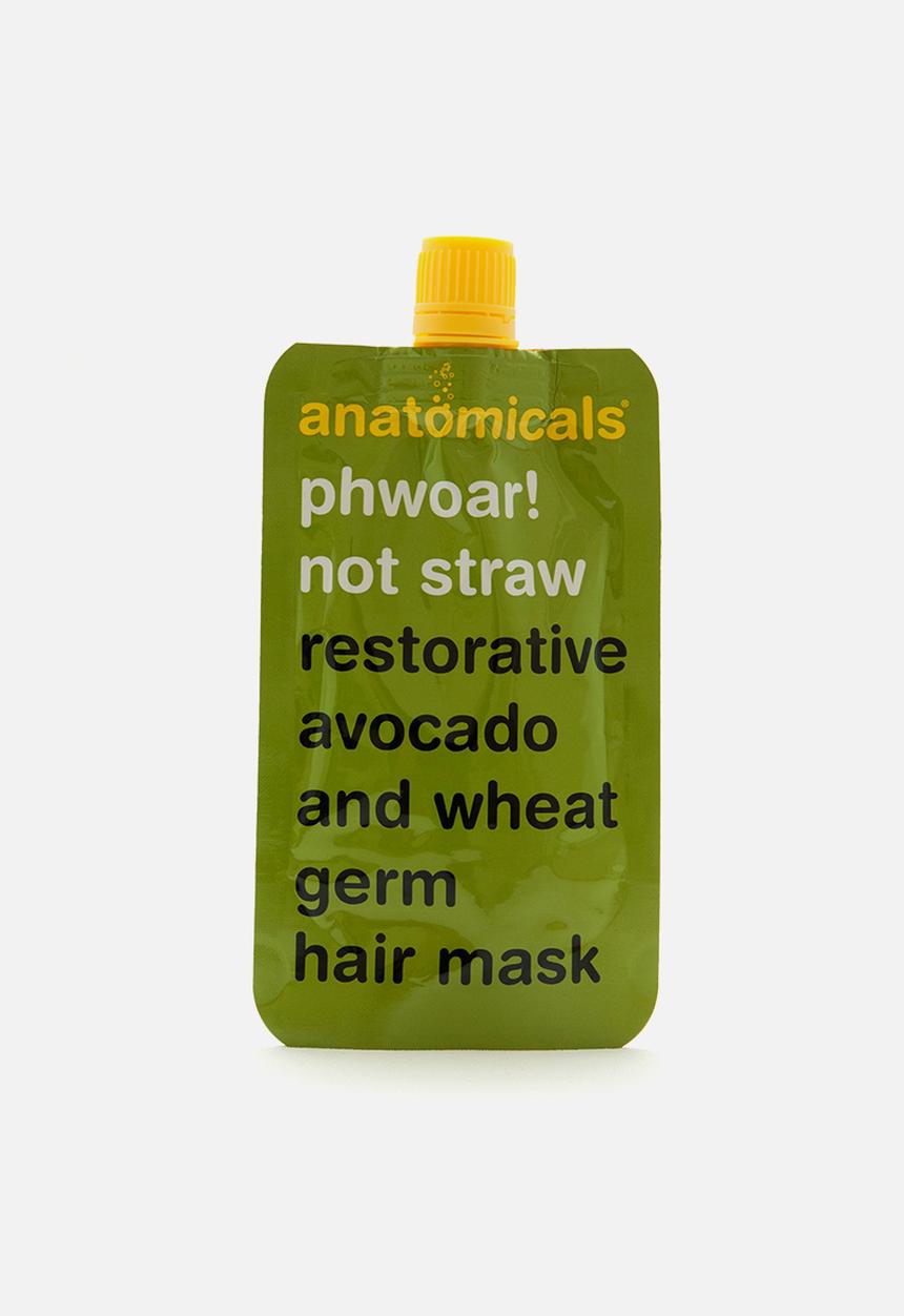 anatomicals - Phwoar! No Straw Restorative Avocado & Wheat Germ Hair Mask