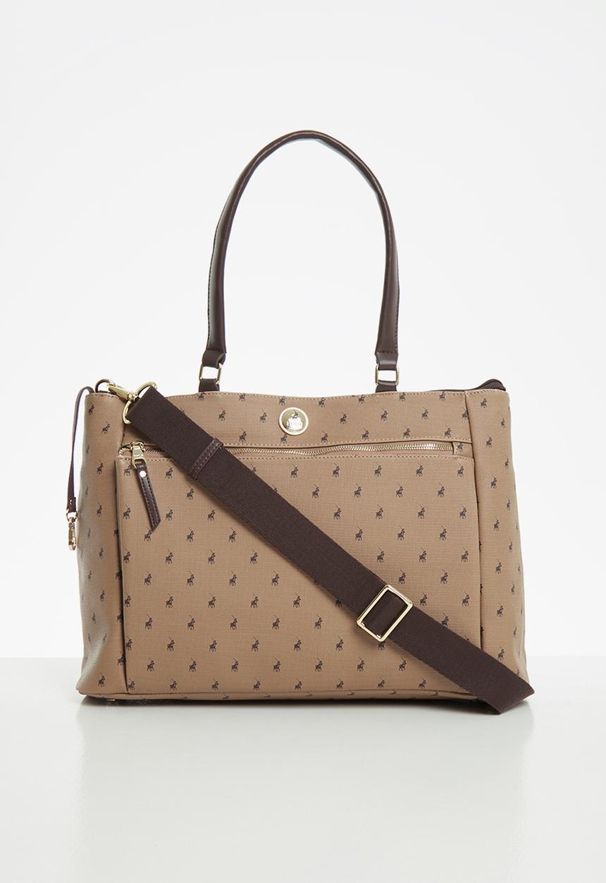 POLO - Polo panama briefcase - brown 