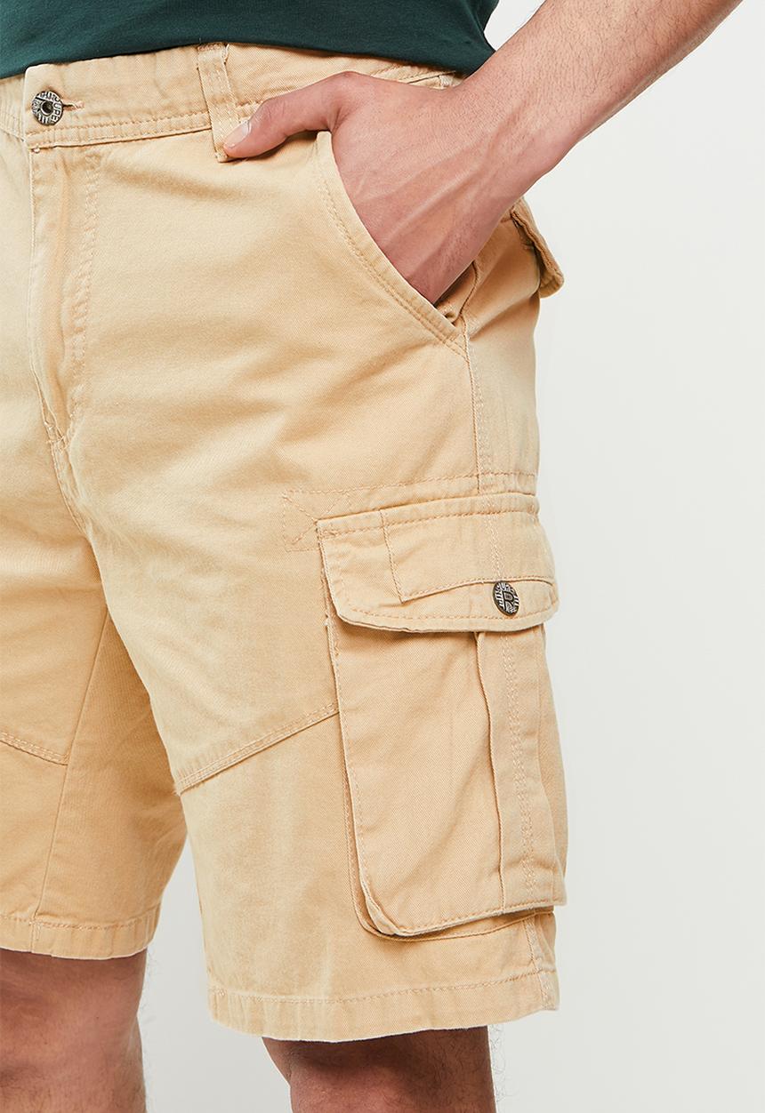 basicthread - Cargo shorts - stone