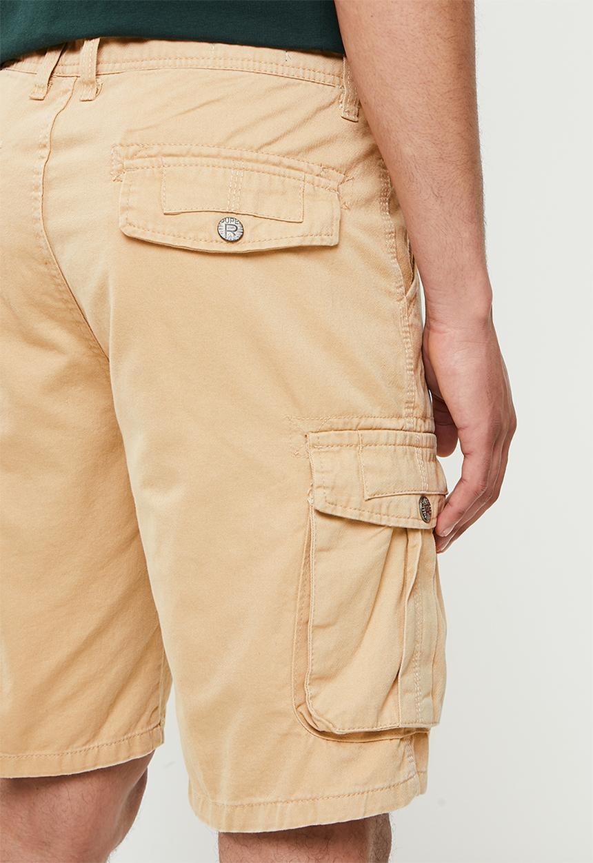 basicthread - Cargo shorts - stone