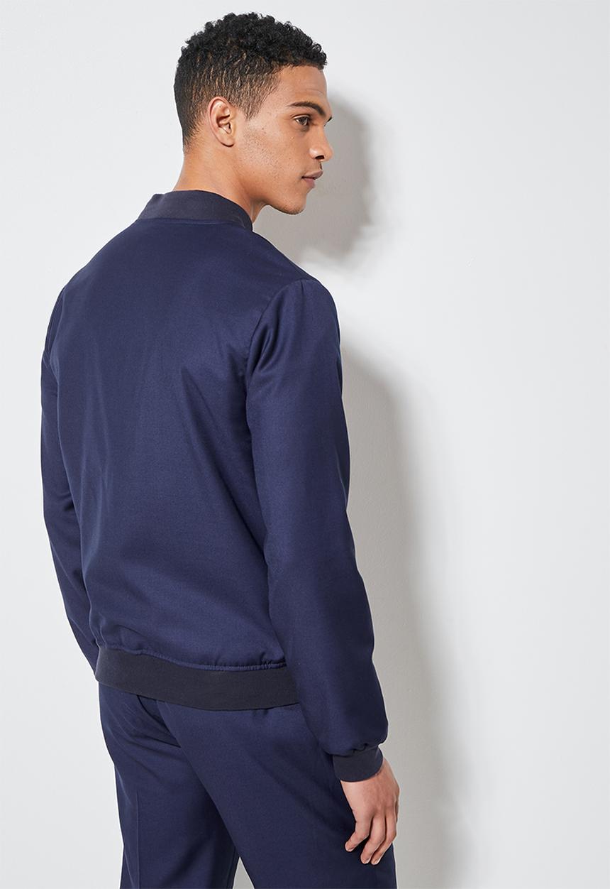 Superbalist - Formal bomber jacket - navy