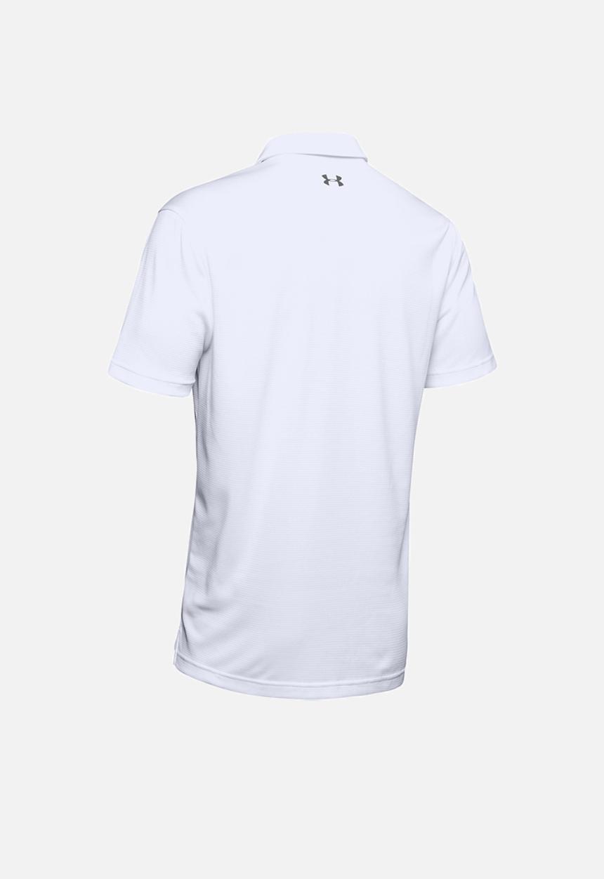 Under Armour - Tech polo - white
