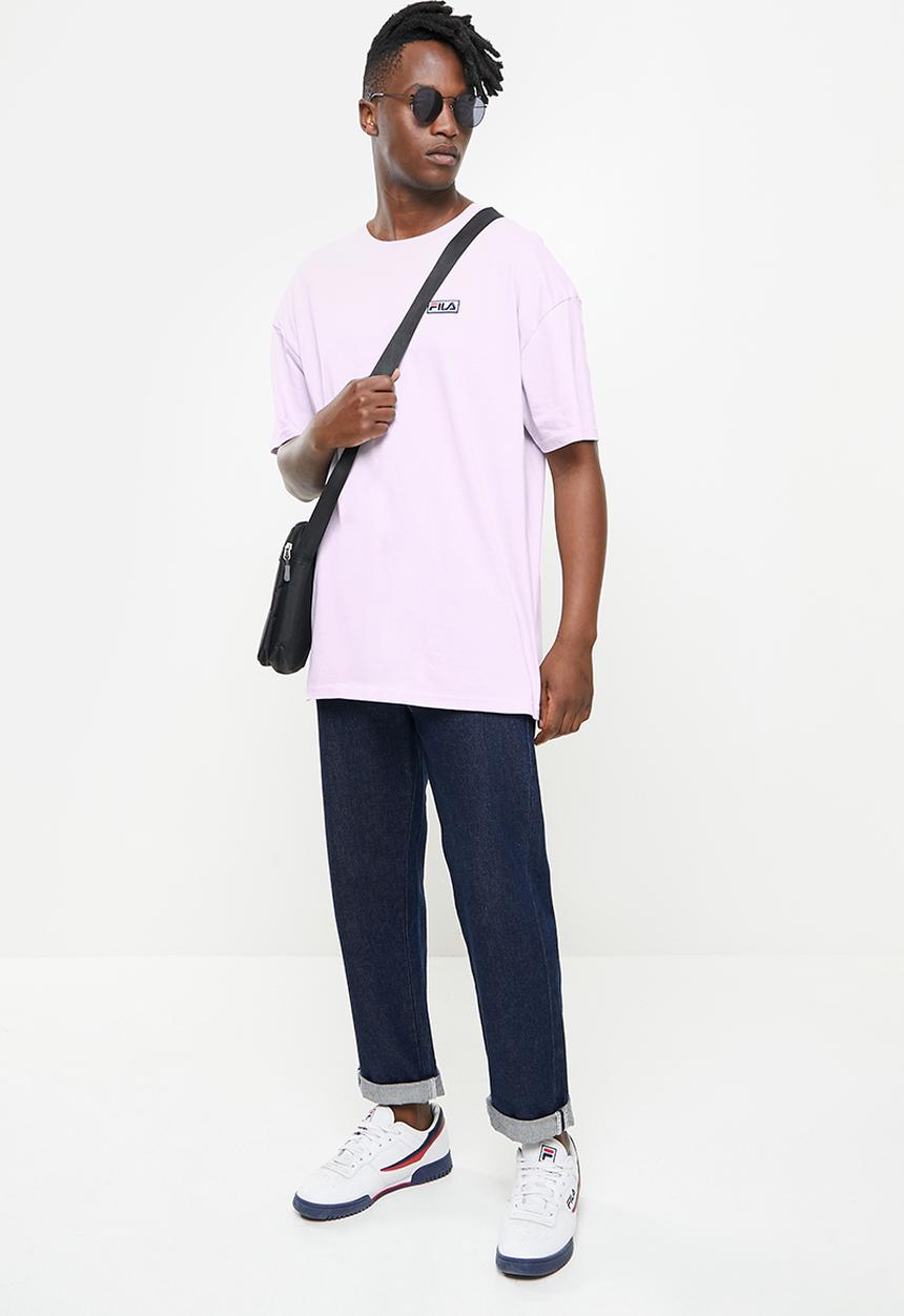 FILA - Brooklyn oversized short sleeve tee - lilac tint