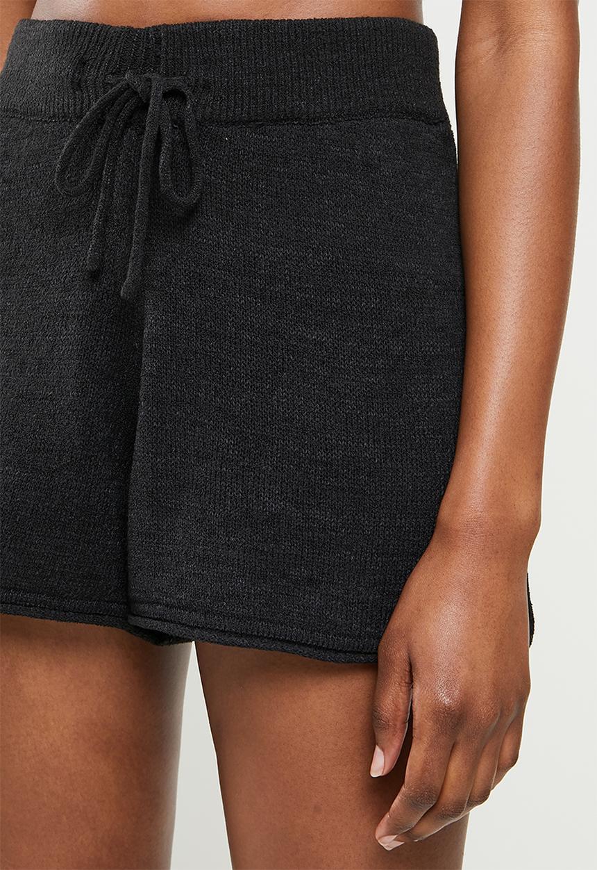 ONLY - Fiona shorts knit - black