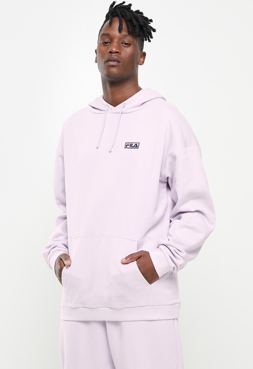 FILA - Brooklyn oversized hoodie - lilac tint