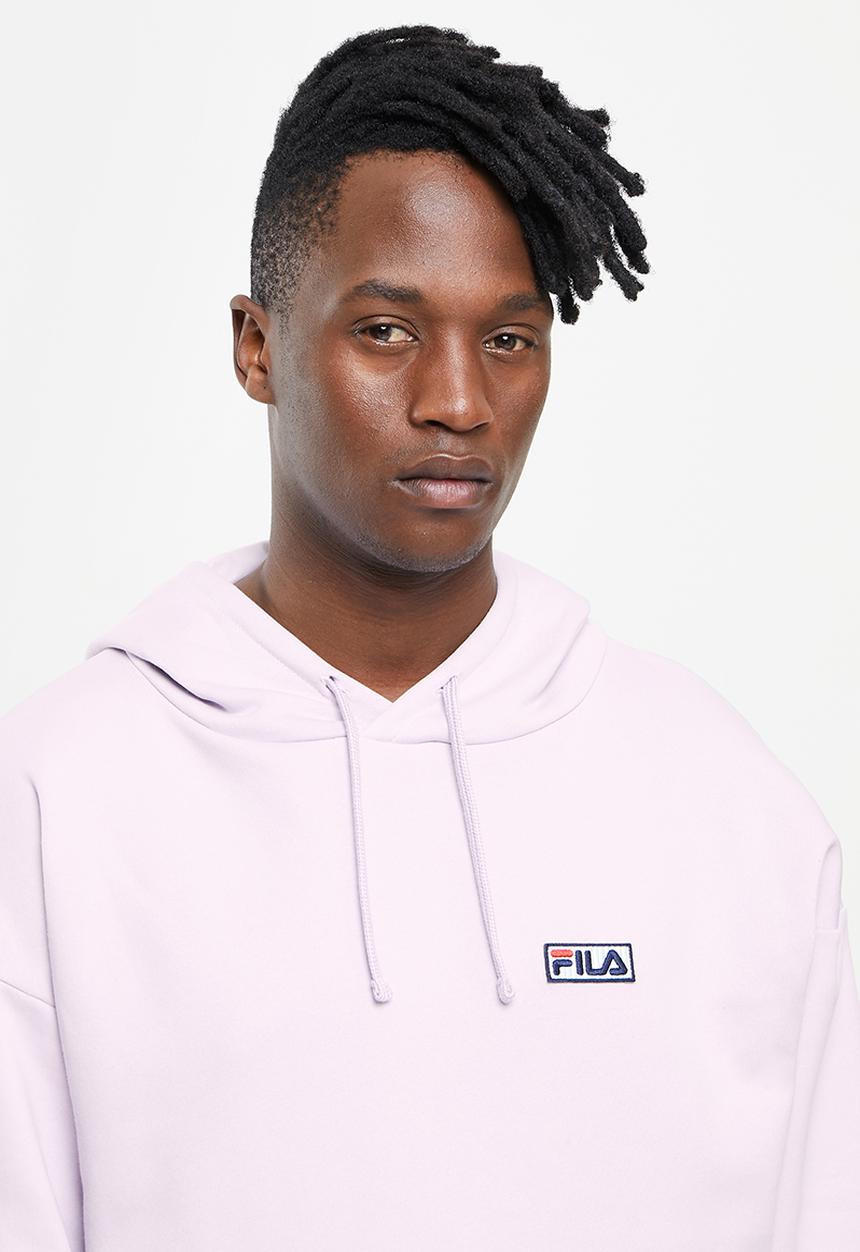 FILA - Brooklyn oversized hoodie - lilac tint