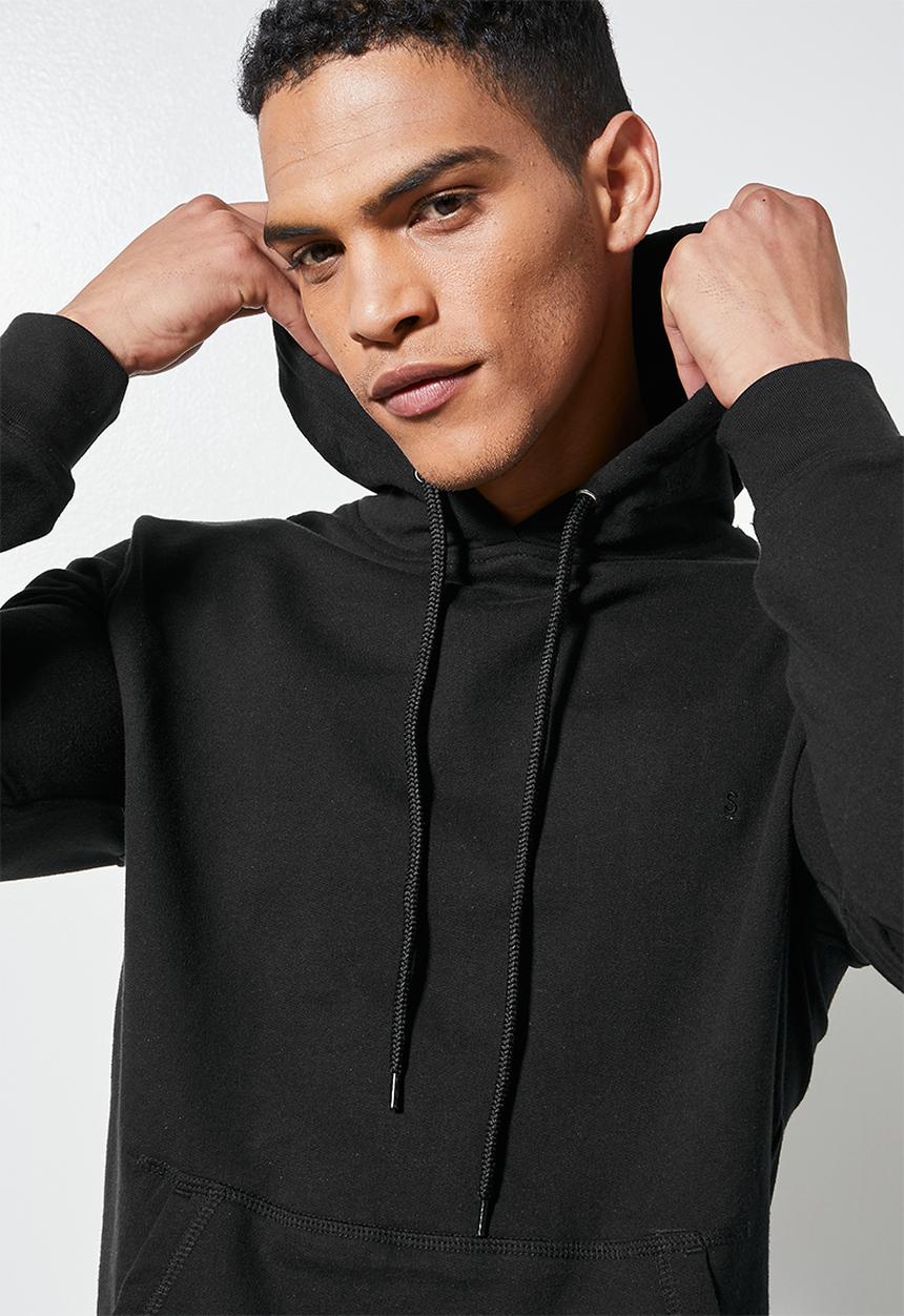 Superbalist - Maddox pullover hoodie - black