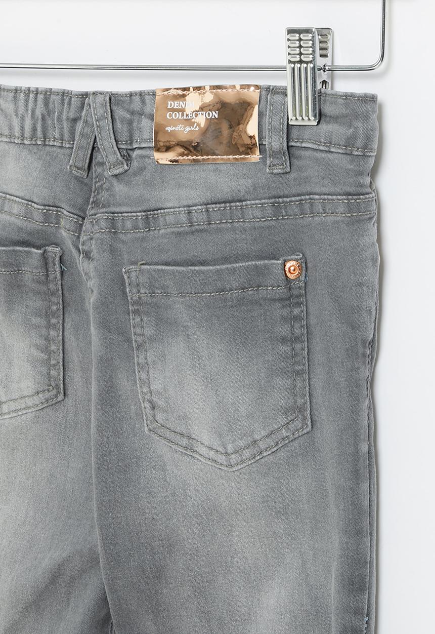 MINOTI - Girls basic super skinny jean - grey