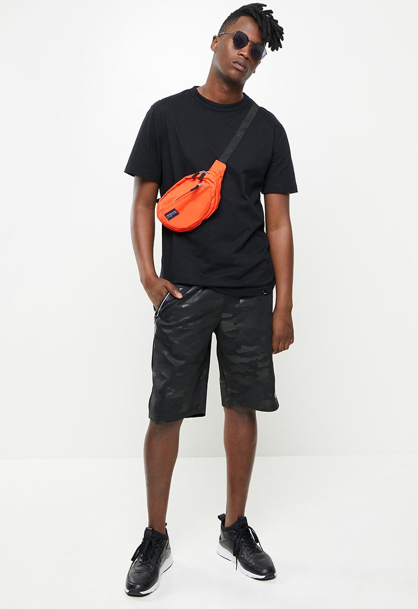 Cutty - Vermont regular fit scuba shorts - black