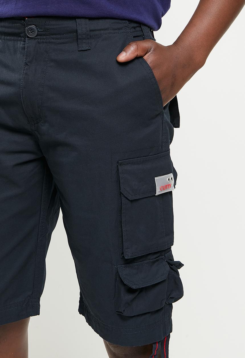 Cutty - Mortar cargo shorts - ink