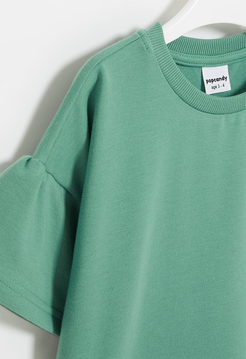 Pop Candy - Fleece dress - olive