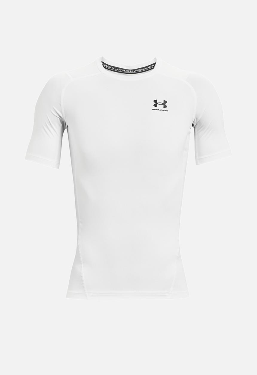 Under Armour - Ua hg armour comp ss - white
