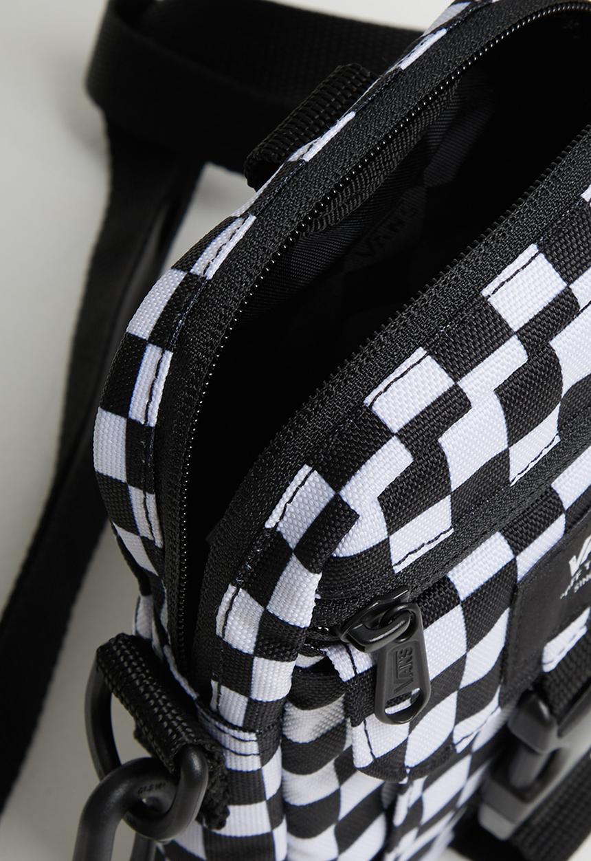Vans - New varsity shoulder bag - black-white check