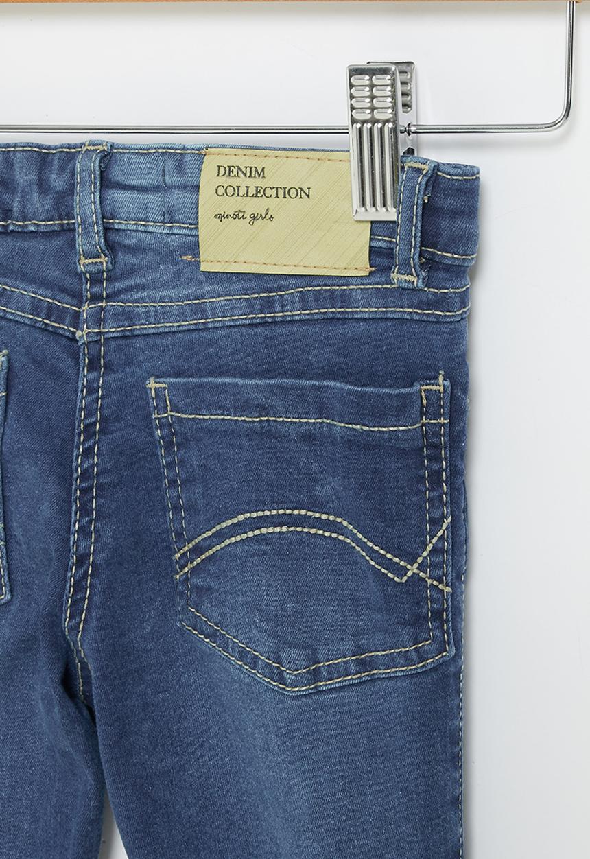 MINOTI - Girls basic regular jean - true blue