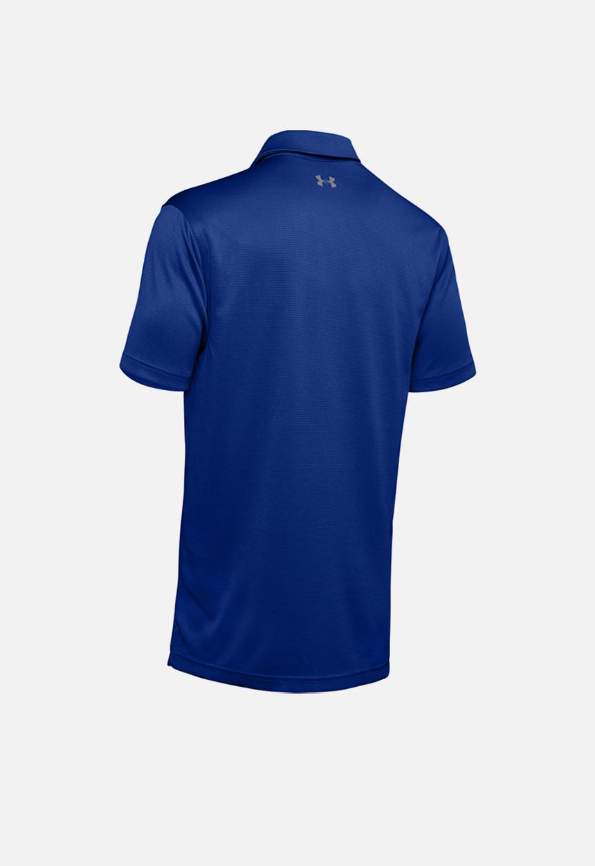 Under Armour - Tech polo - mid blue