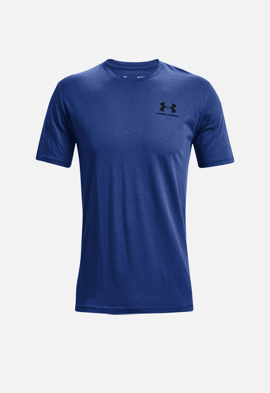 Under Armour - UA sportstyle left chest short sleeve tee - mid-blue