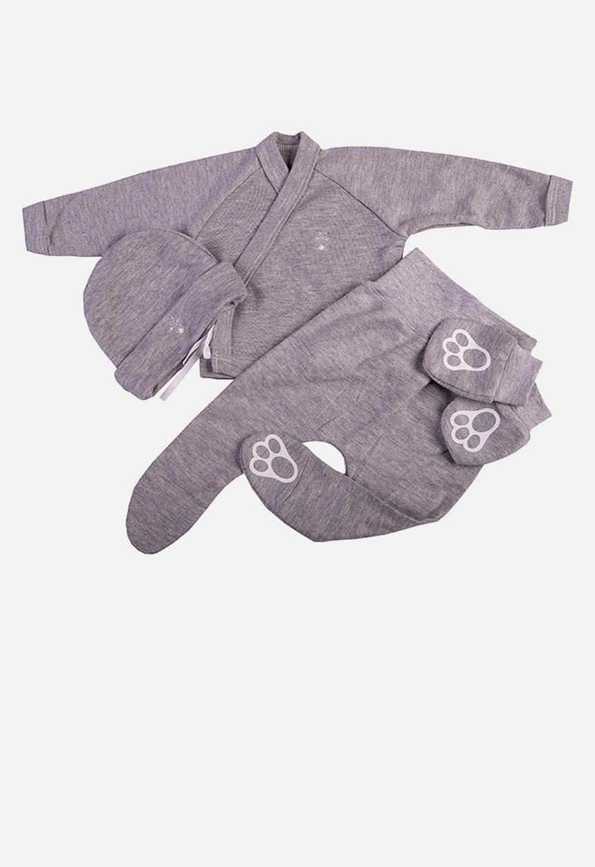 Little Lumps - Bunny layette set - grey