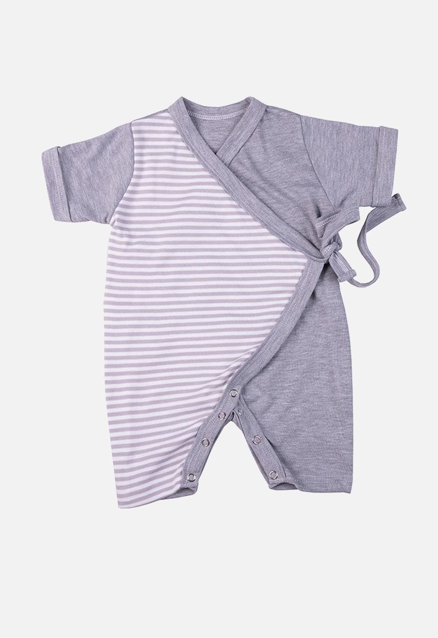 Little Lumps - Kimono romper - grey