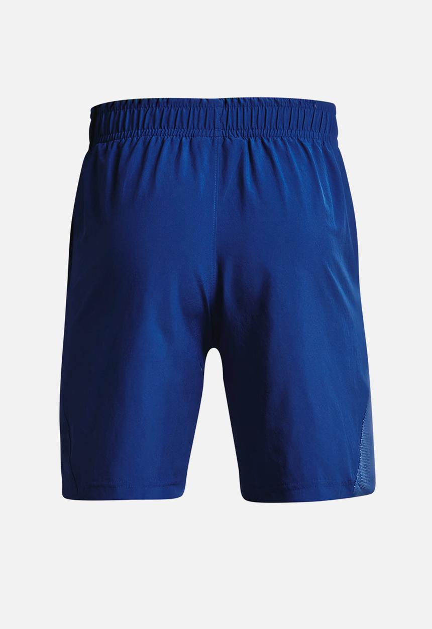 Under Armour - UA woven graphic short - mid blue