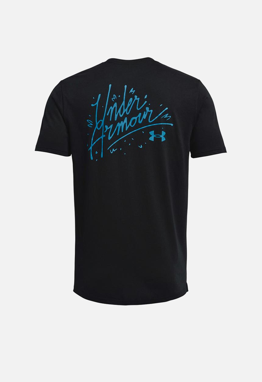 Under Armour - Ua scribble ss - black