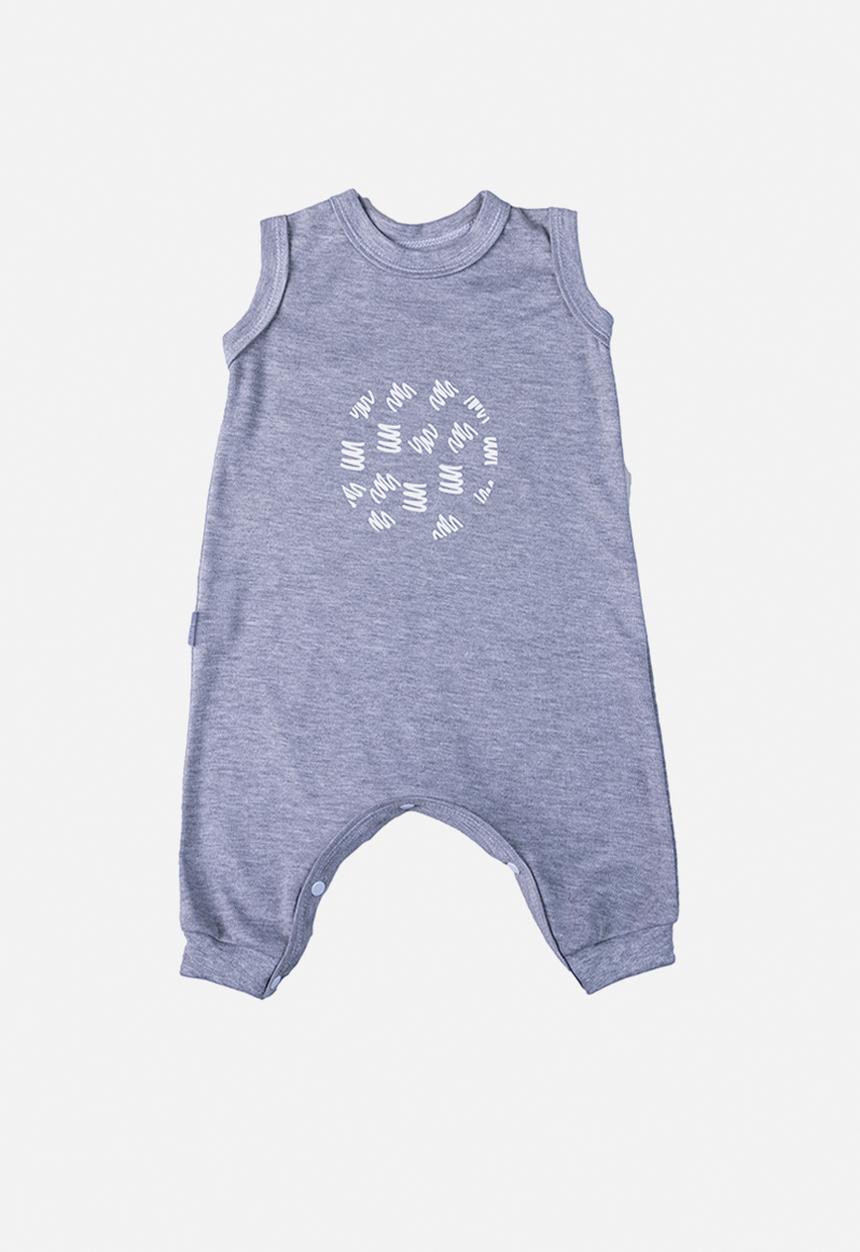 Little Lumps - Slouch romper - grey