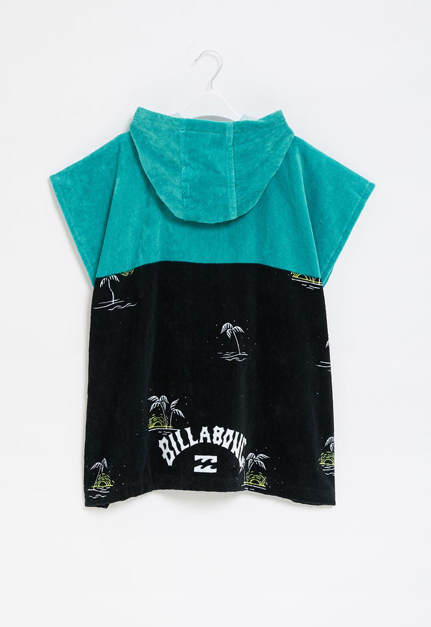 Billabong  - Groms island towel - black & blue