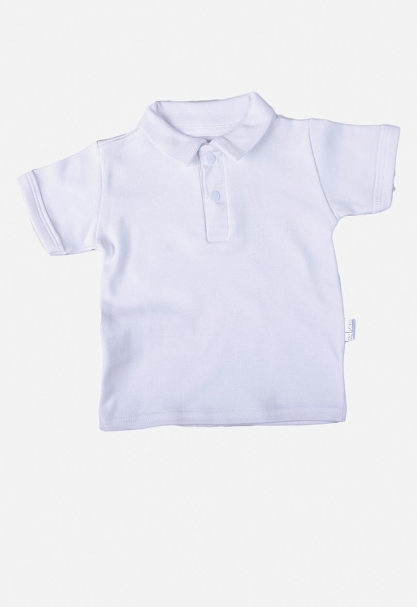 Little Lumps - Tab tee - white