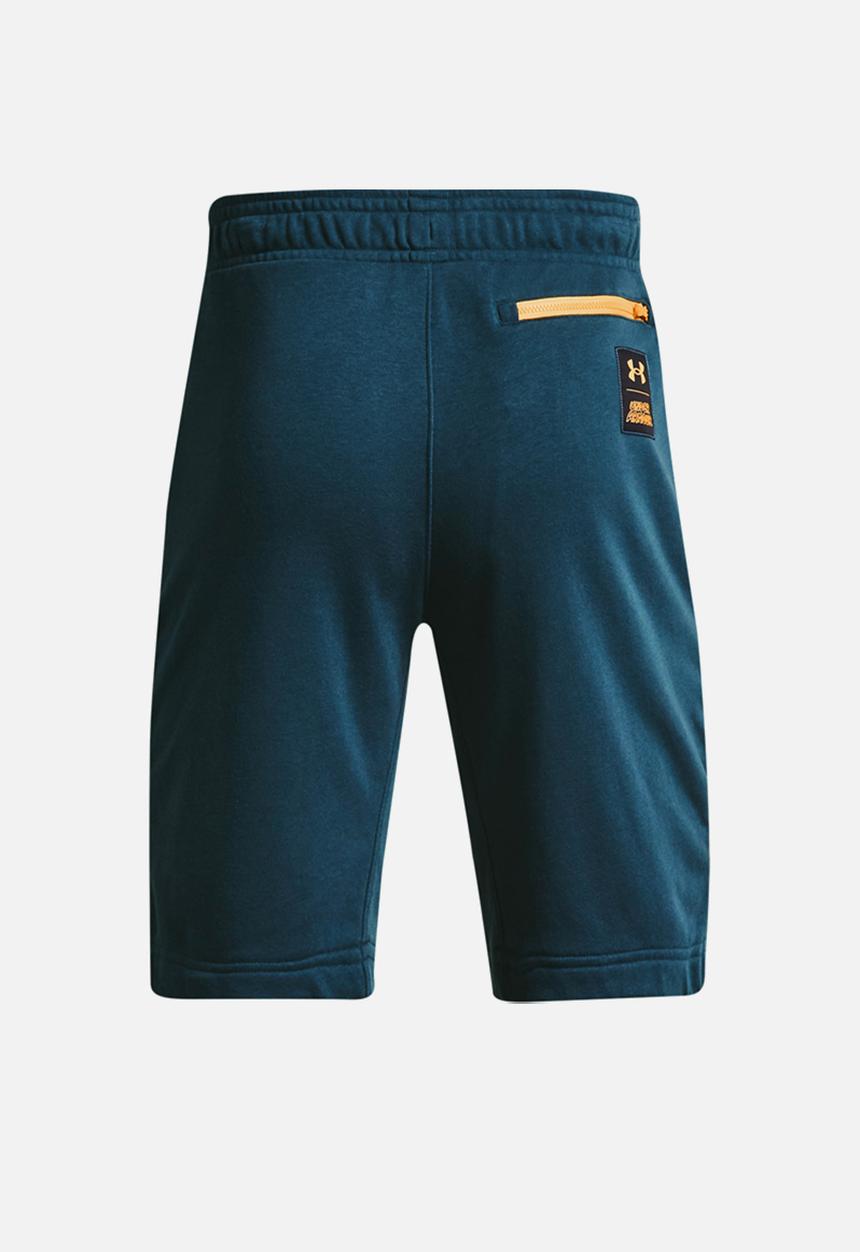 Under Armour - Ua rival terry scribble shorts - mid blue