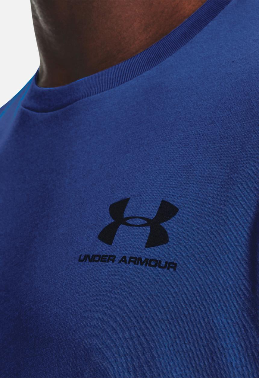 Under Armour - UA sportstyle left chest short sleeve tee - mid-blue