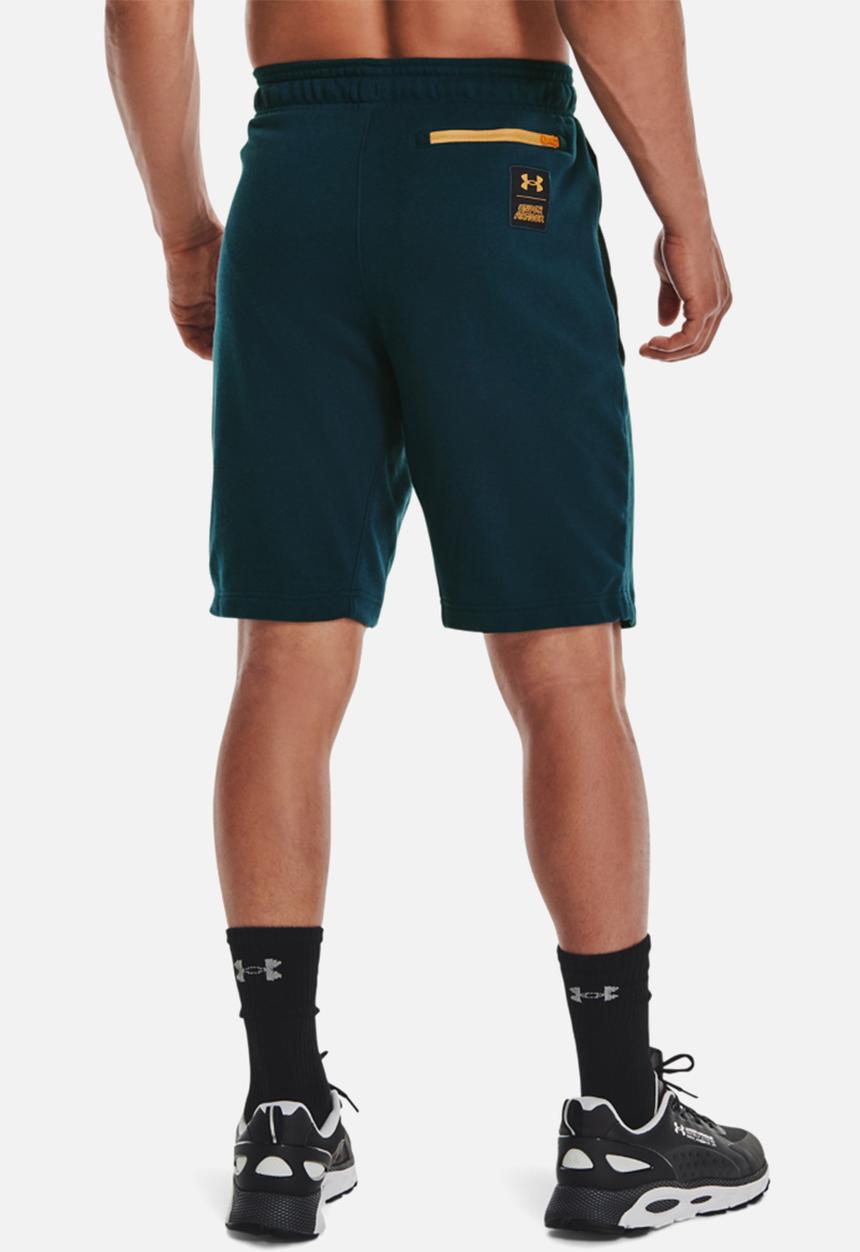 Under Armour - Ua rival terry scribble shorts - mid blue
