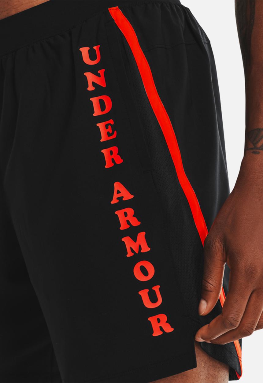 Under Armour - Ua keep run weird 7'' short - black