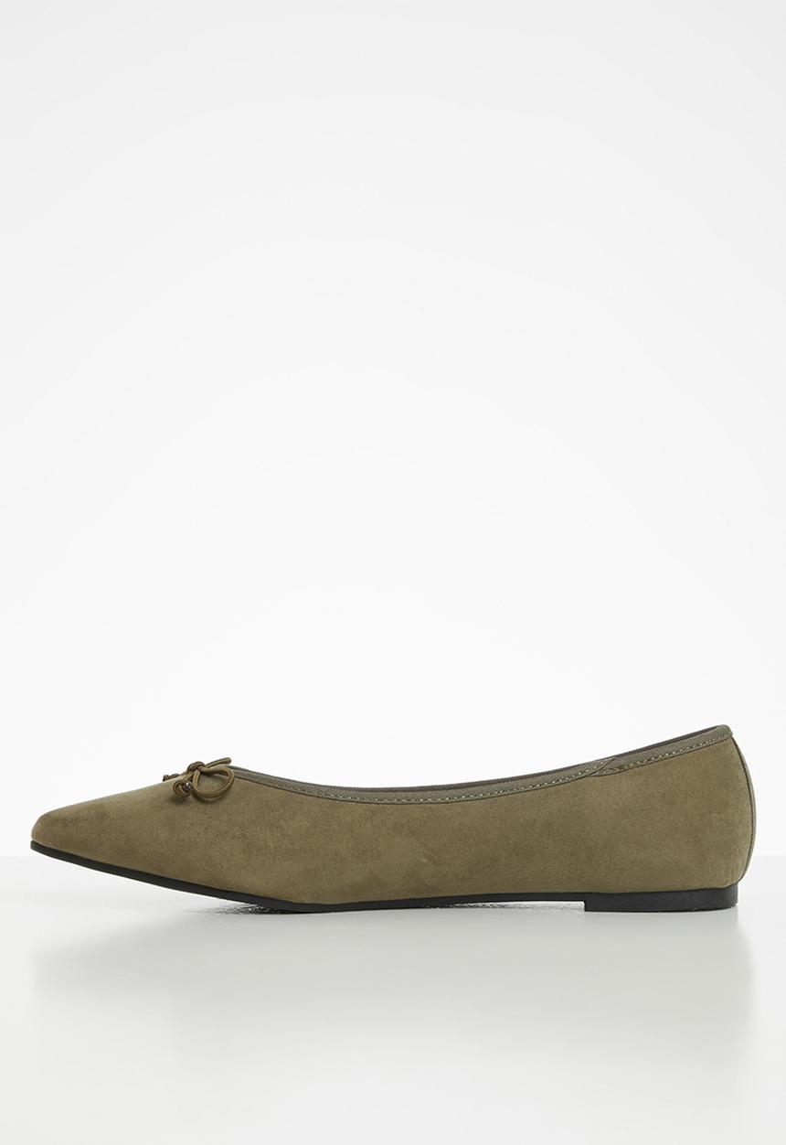 Cotton On - Essential evelyn point ballet - khaki 