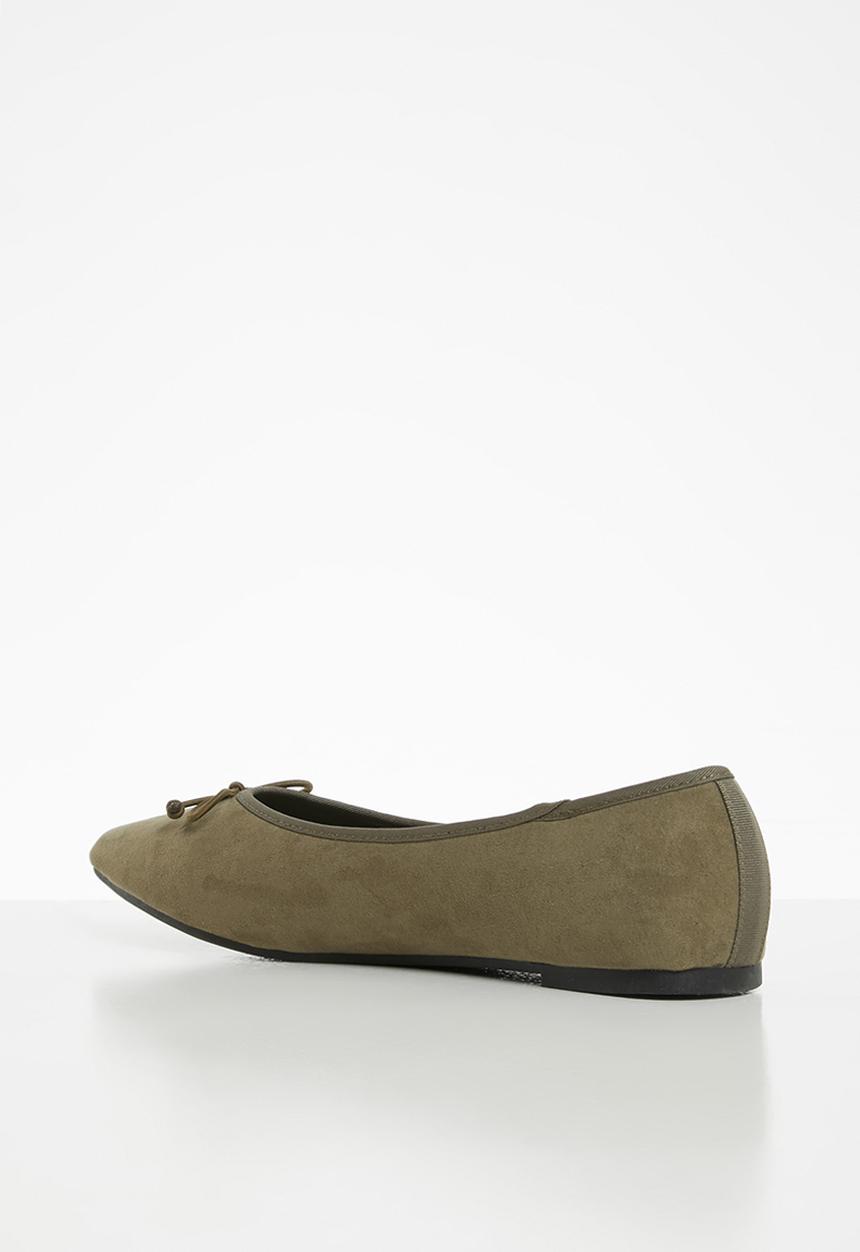 Cotton On - Essential evelyn point ballet - khaki 