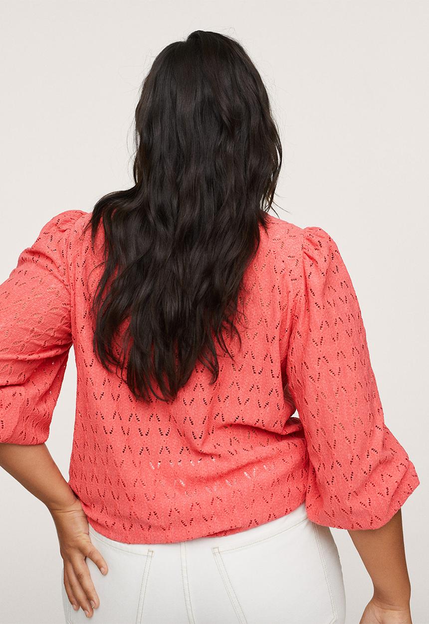 MANGO - Plus T-shirt nina - pink