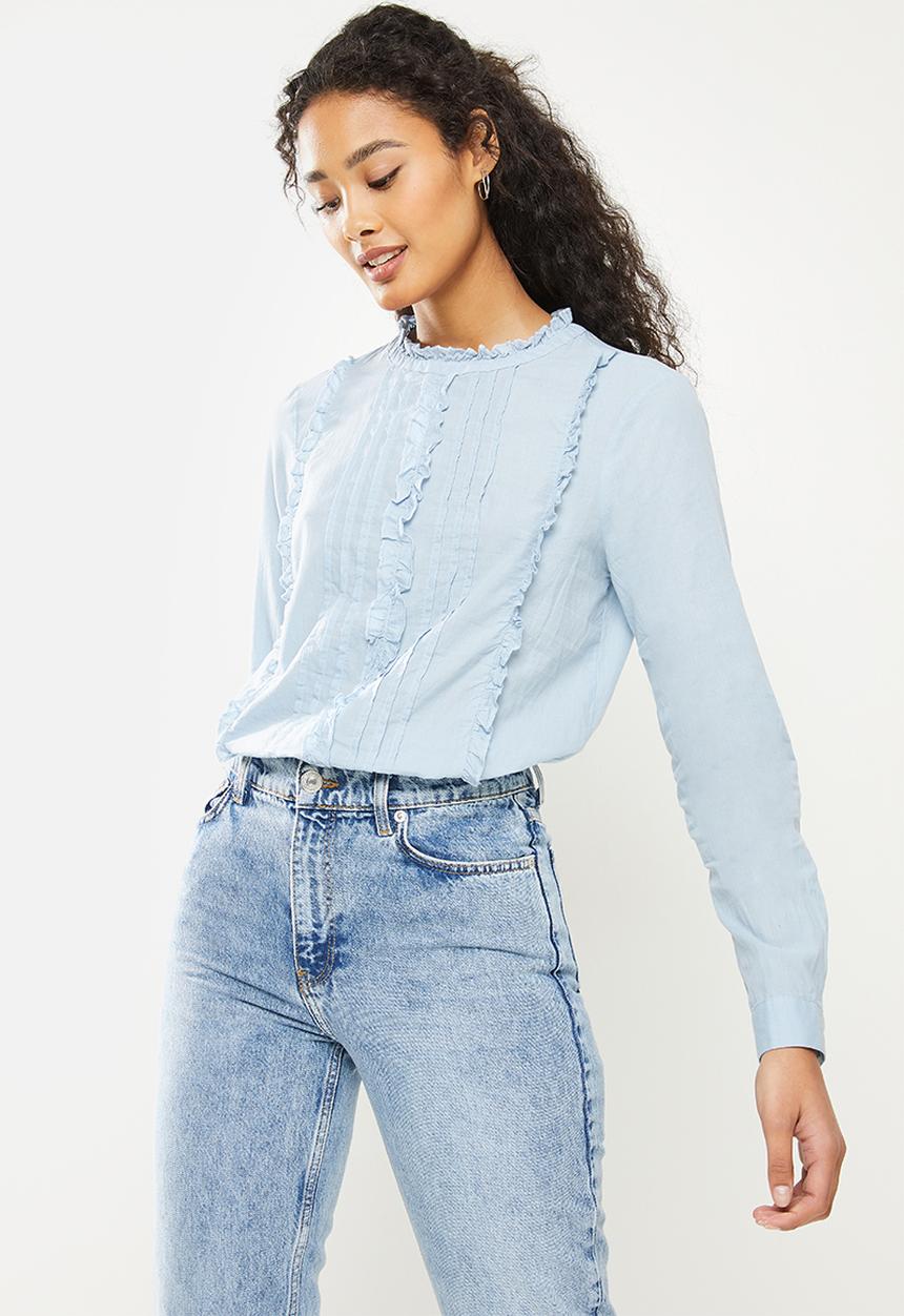 Vero Moda - Rosa long sleeve top - blue