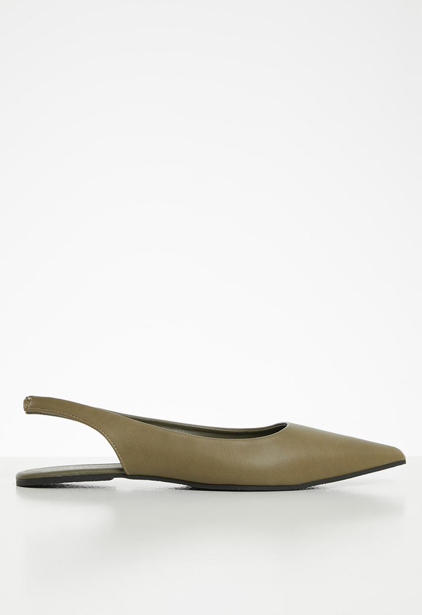 Cotton On - Essential lenni slingback point - khaki