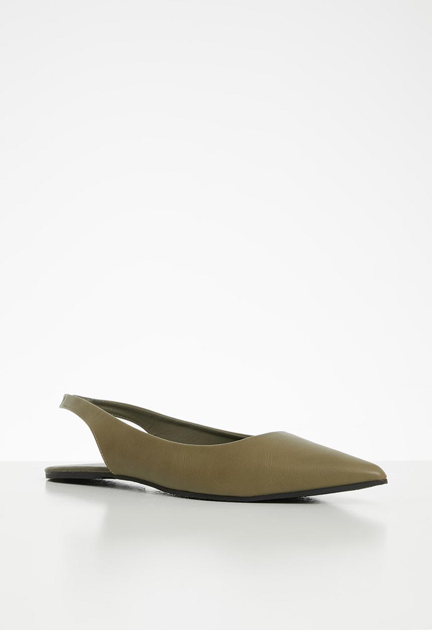 Cotton On - Essential lenni slingback point - khaki