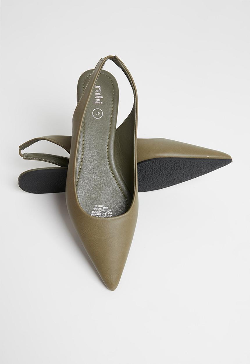 Cotton On - Essential lenni slingback point - khaki