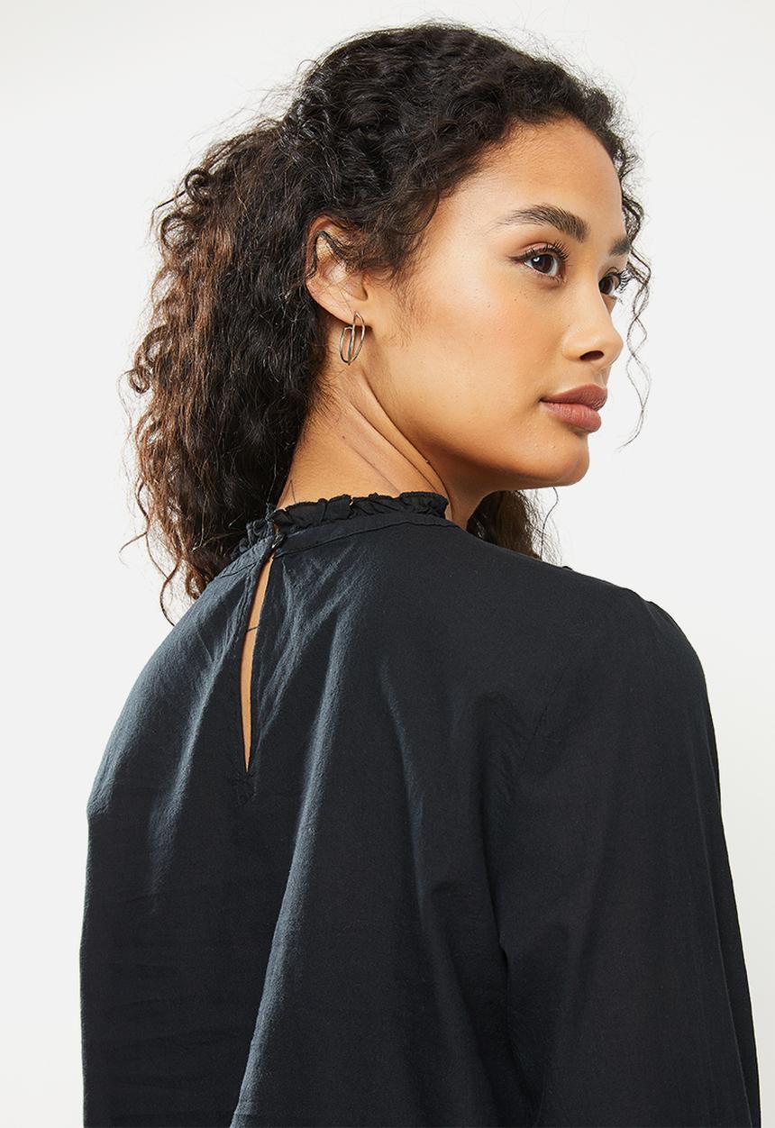 Vero Moda - Rosa long sleeve top - black