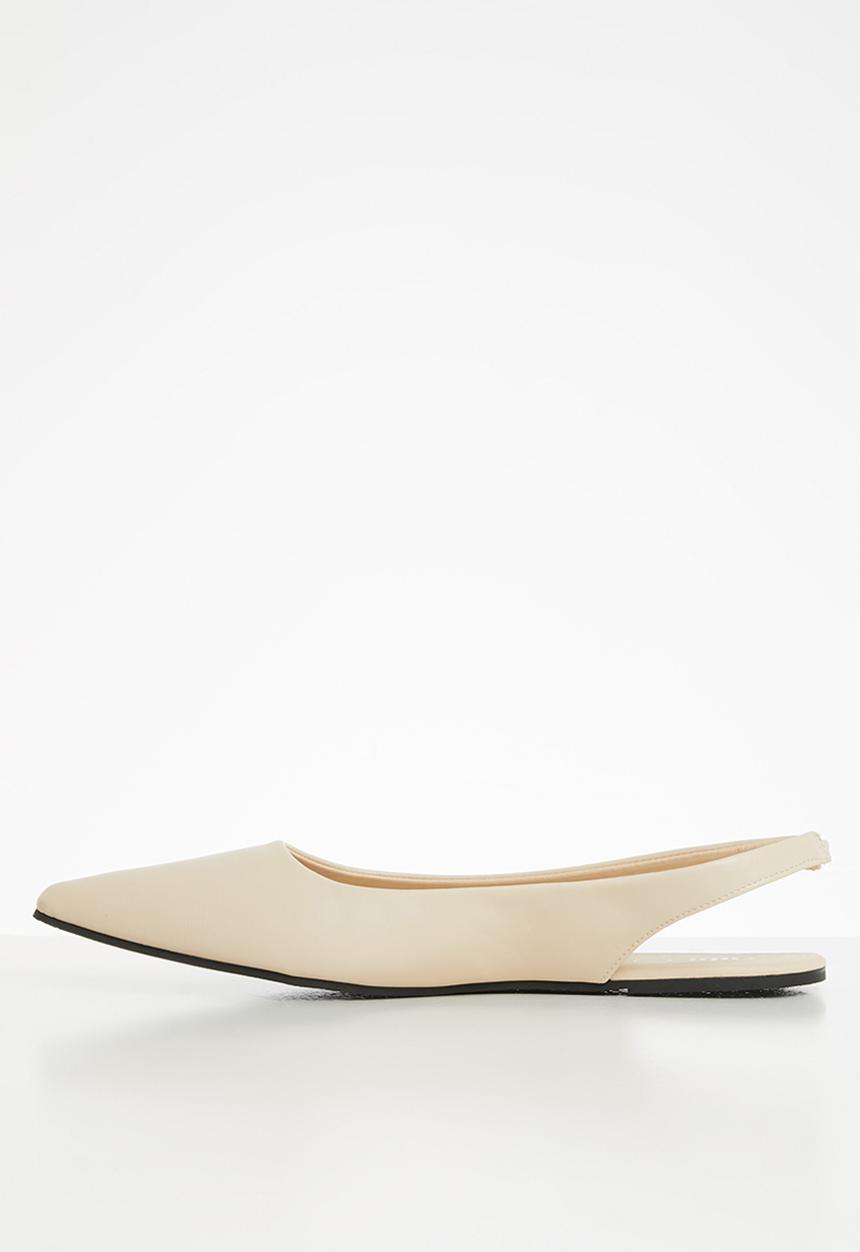 Cotton On - Essential lenni slingback point - stone